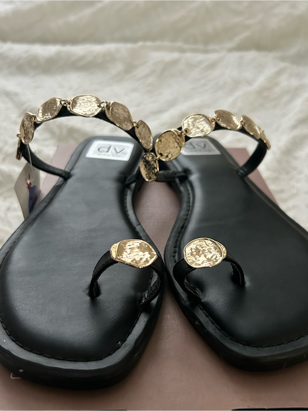 Dolce Vita Black Sandals
